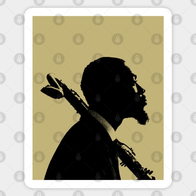 Jazz Bass Clarinet Clarinetist, Woodwind Musician Orchestra Sticker by Closeddoor